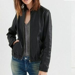 Luck brand genuine leather jacket